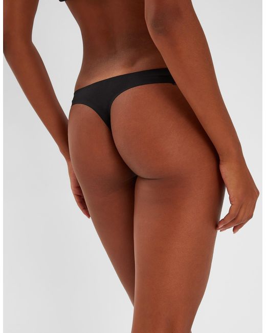 Accessorize Brown 2-Pack Seamless Thongs
