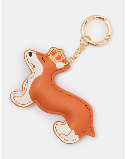 Accessorize White Royal Corgi Bag Charm