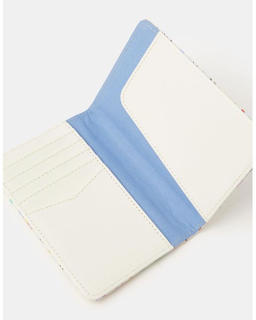 Accessorize White London Print Passport Holder