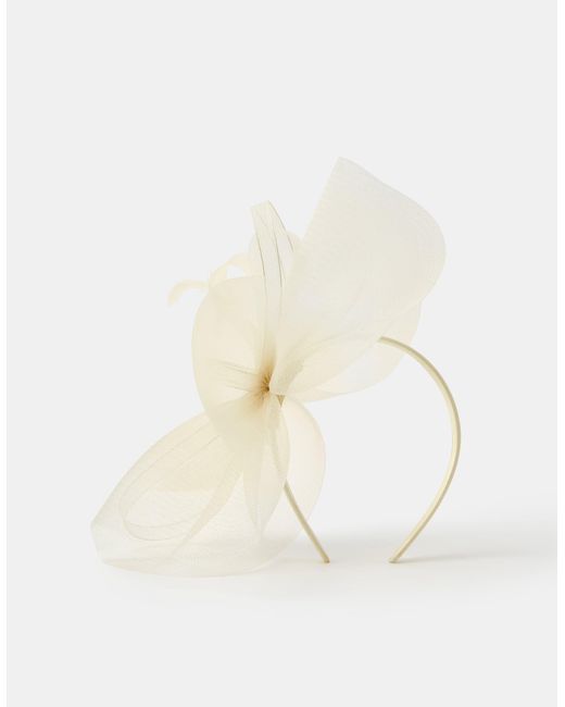 Accessorize Natural Mini Crin Fascinator
