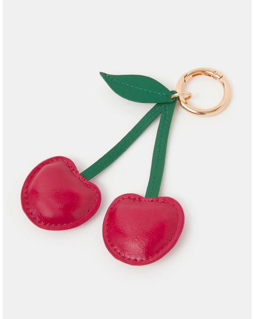 Accessorize Pink Cherry Bag Charm
