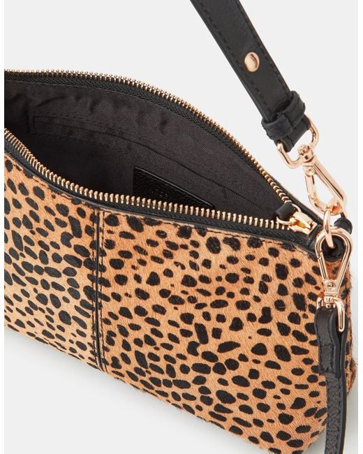 Accessorize White Leather Crossbody Handbag