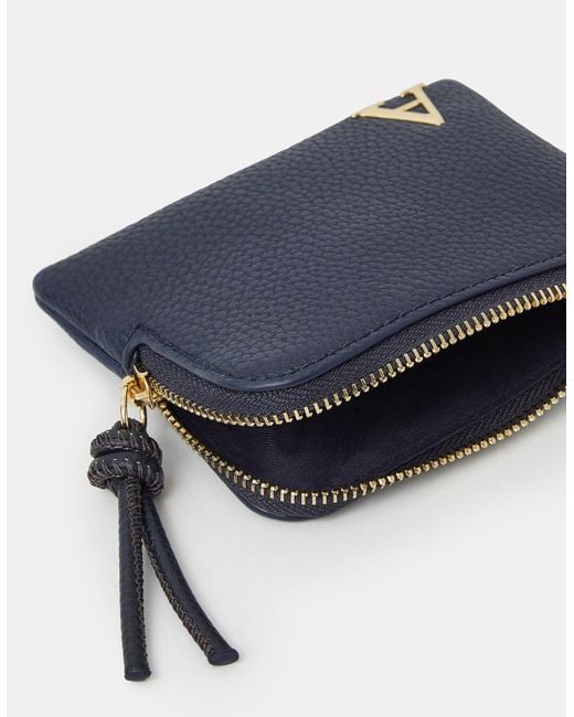 Accessorize Blue Initial Coin Purse
