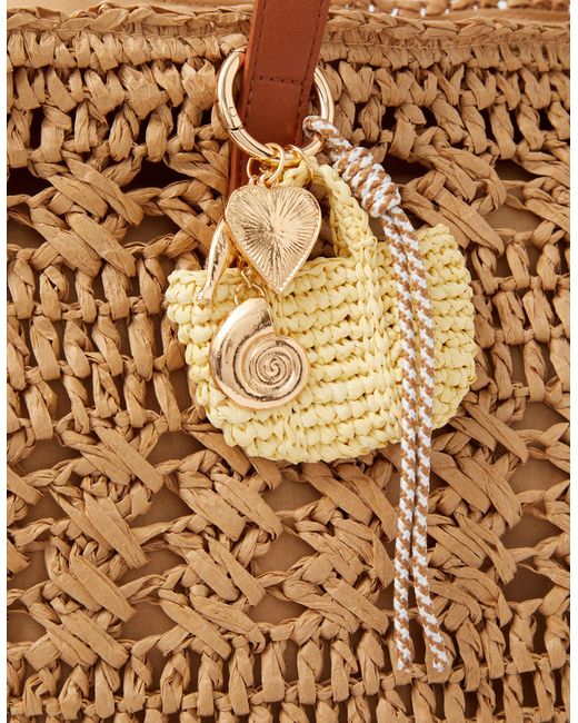 Accessorize White Mini Summer Bag Charm