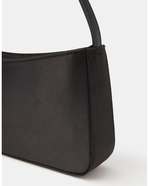 Accessorize Natural Satin Shoulder Bag