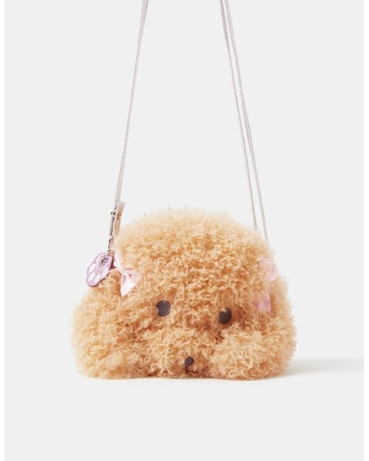 Accessorize White Poodle Crossbody Bag