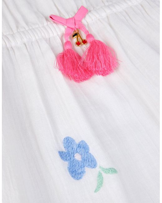 Accessorize Natural Cherry Embroidered Kaftan