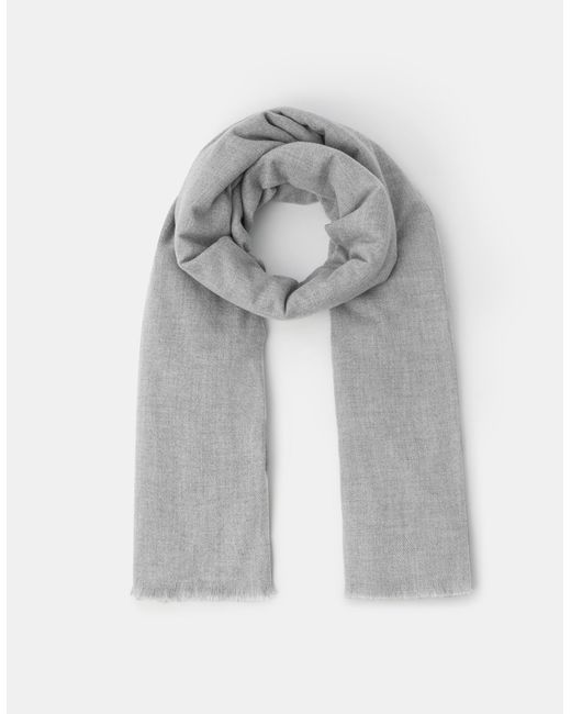 Accessorize Gray Grace Super-Soft Blanket Scarf