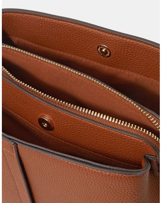 Accessorize Brown Webbing Strap Crossbody Bag