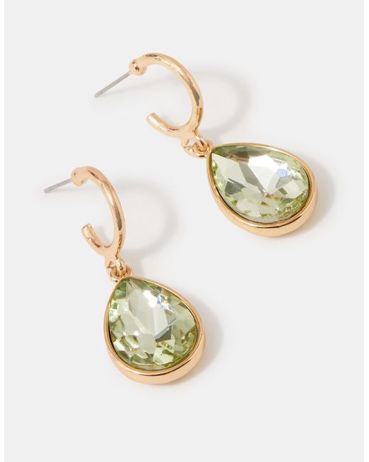 Accessorize Multicolor Gemstone Drop Earrings