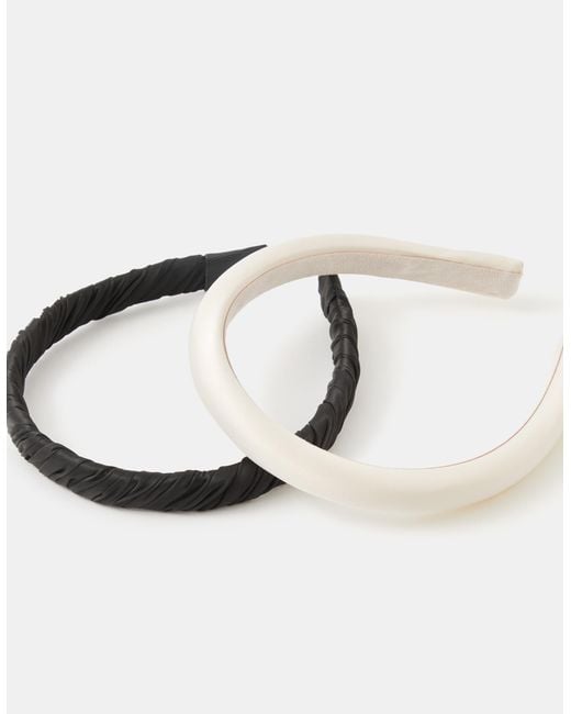 Accessorize Blue 2-Pack Slim Headbands