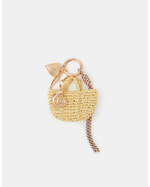 Accessorize White Mini Summer Bag Charm