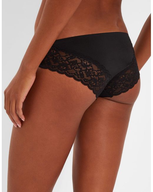 Accessorize Brown 2-Pack Lace-Back Briefs