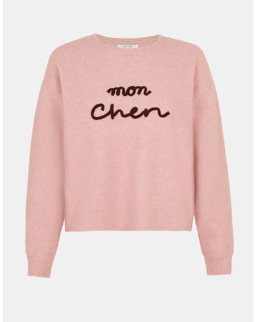Accessorize Pink Polyester/Acrylic Mon Cheri Jumper