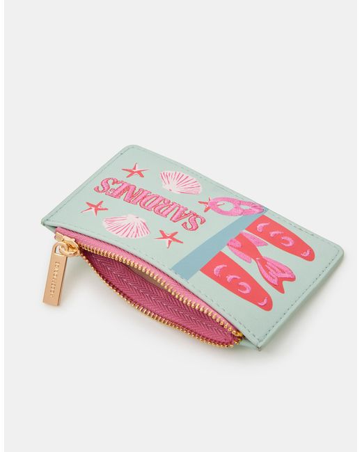 Accessorize White Sardines Card Holder