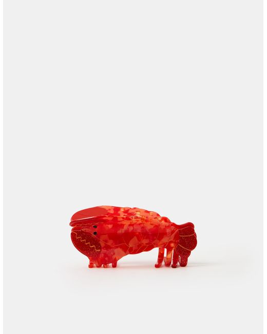 Accessorize Red Lobster Claw Clip