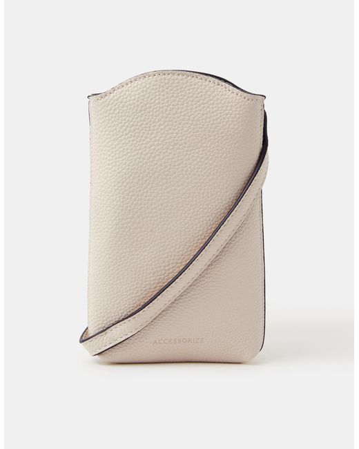 Accessorize Gray Pouch Phone Bag