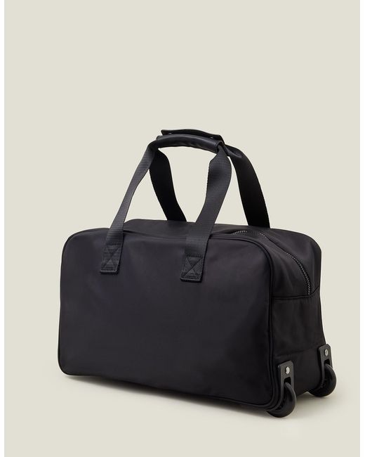 Accessorize Black Wheeled Weekend Bag