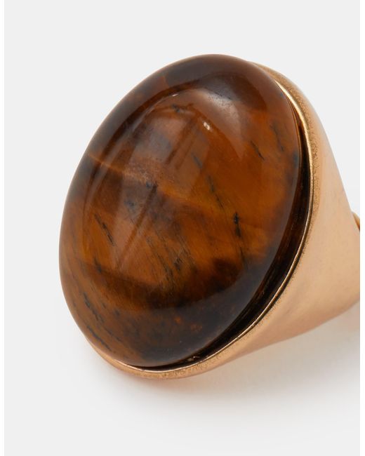 Accessorize Brown Statement Stone Ring