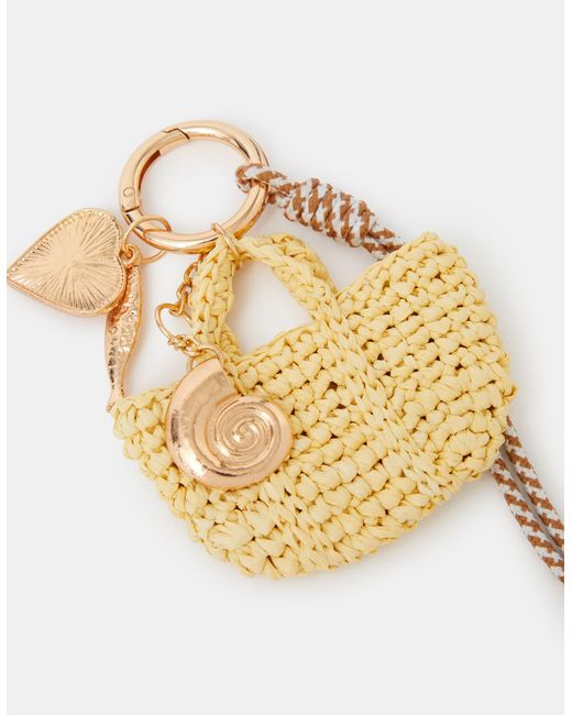 Accessorize White Mini Summer Bag Charm