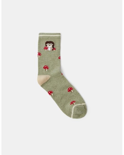 Accessorize Multicolor Hedgehog Socks