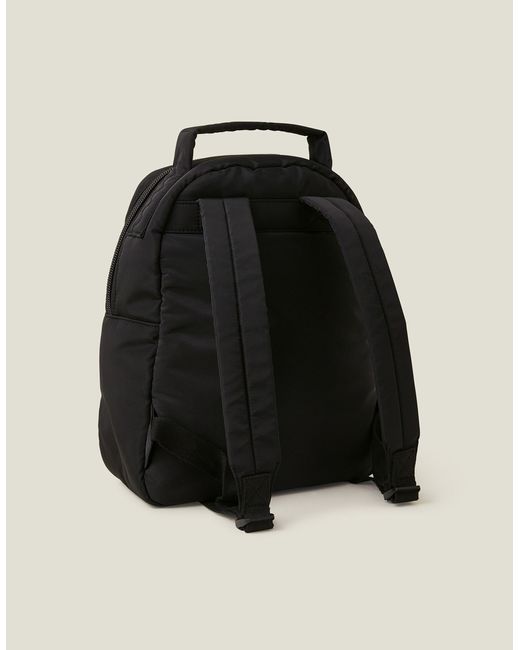 Accessorize Women's Black Classic Nylon Backpack