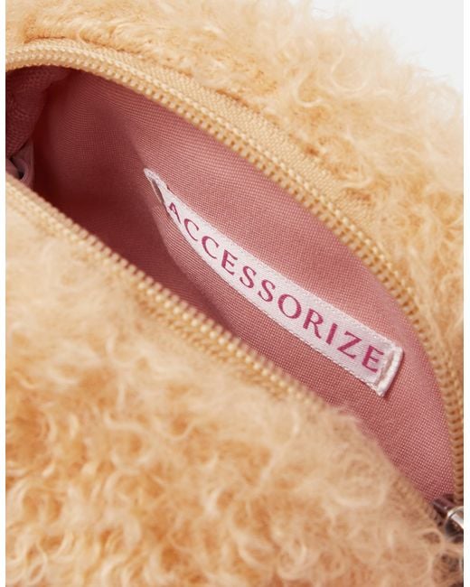 Accessorize White Poodle Crossbody Bag