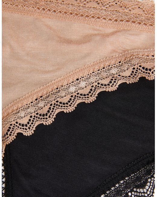 Accessorize Multicolor 2-Pack Lace-Trim Thongs