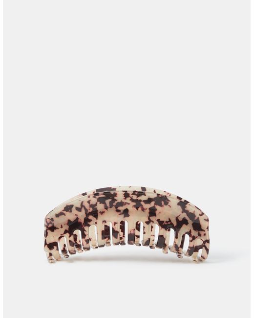 Accessorize Multicolor Curved Tort Claw Clip