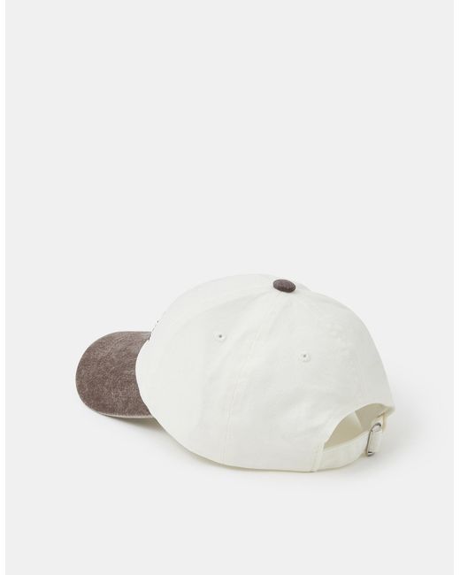 Accessorize White Coffee Baseball Cap