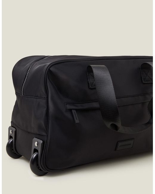 Accessorize Black Wheeled Weekend Bag