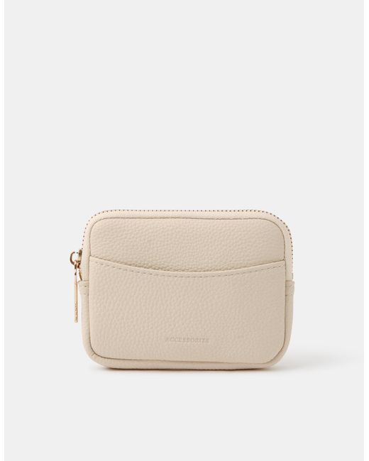 Accessorize Natural Key Charm Coin Purse