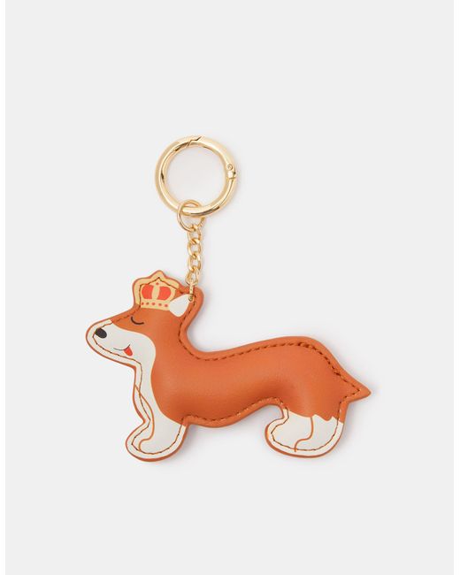 Accessorize White Royal Corgi Bag Charm