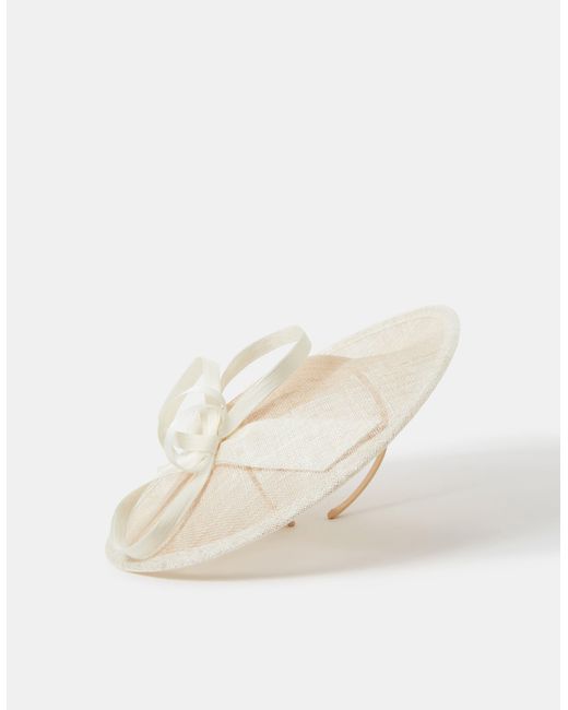 Accessorize Natural Bow Two Tone Fascinator