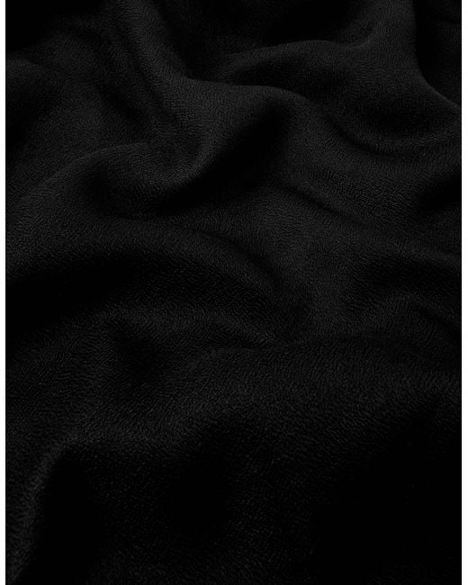Accessorize Black Lightweight Plain Scarf