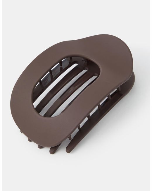 Accessorize Black Flat Claw Clip