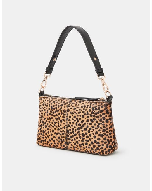 Accessorize White Leather Crossbody Handbag