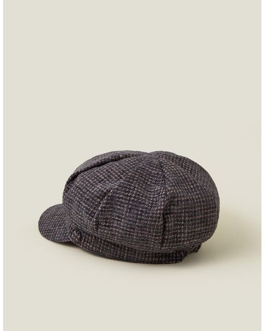 Accessorize Black City Baker Boy Hat