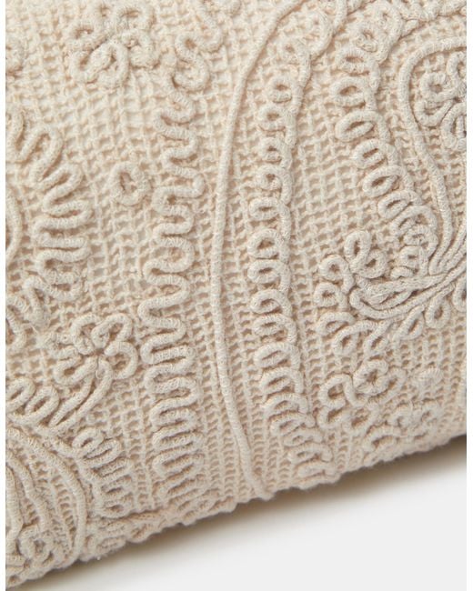 Accessorize Gray Crochet Crossbody Bag