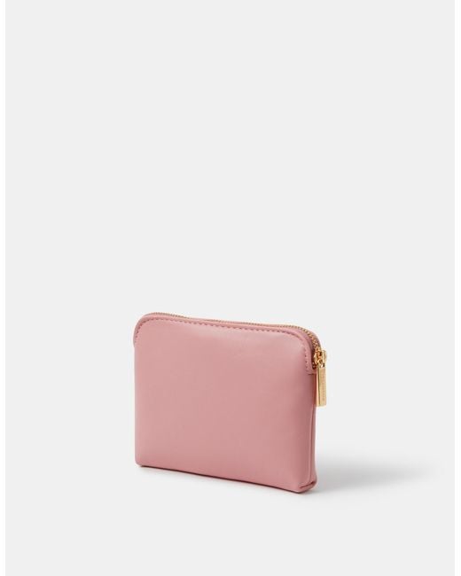 Accessorize Pink Beaded Coin Purse