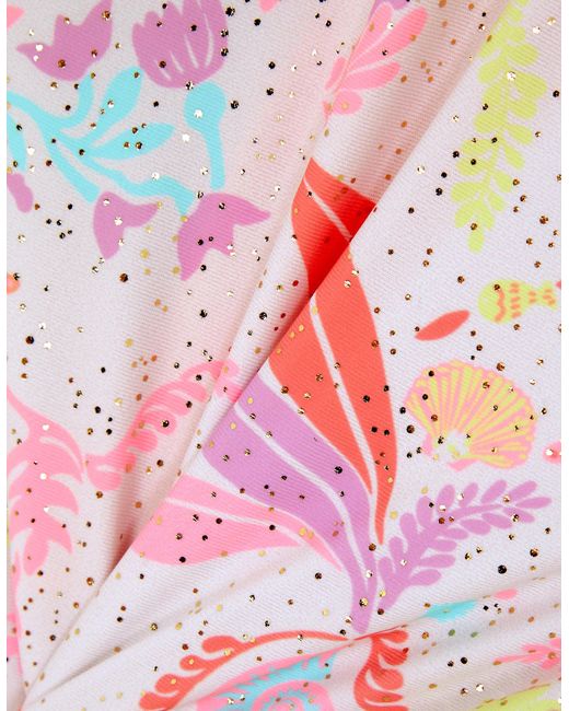 Accessorize Pink Sealife Long Sleeve Swimsuit