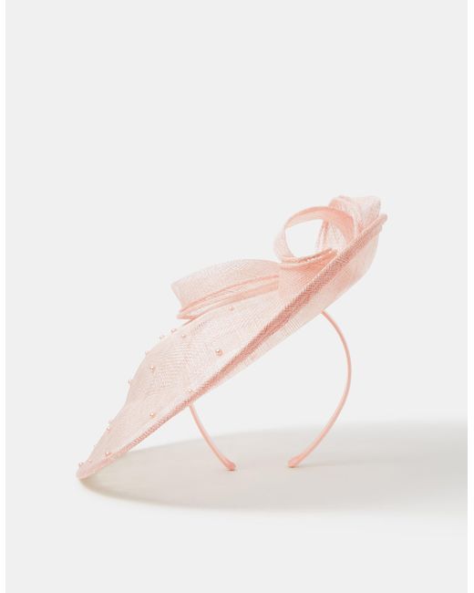 Accessorize Red Bow Pearl Fachinator