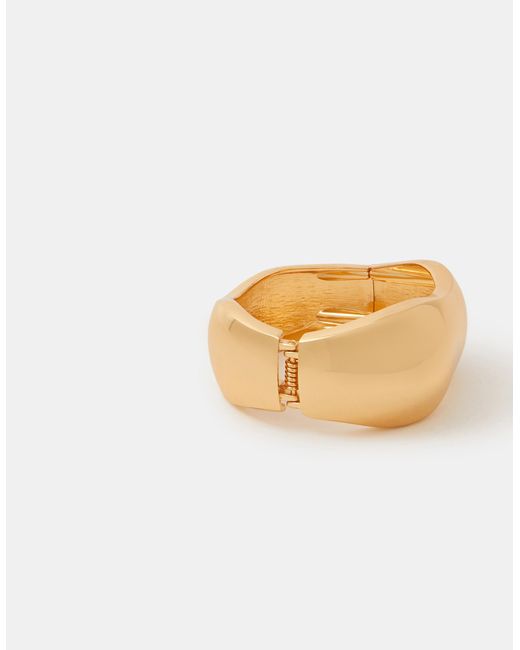 Accessorize Metallic Chunky Cuff Bracelet