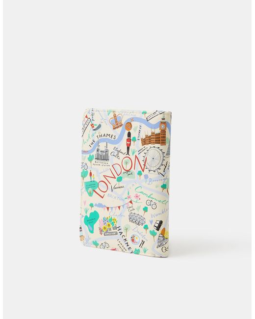 Accessorize White London Print Passport Holder