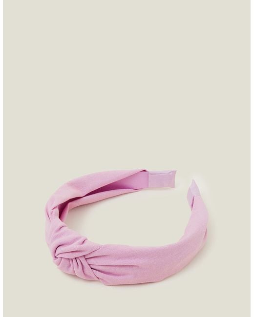 Accessorize Women's Pink Knot Headband