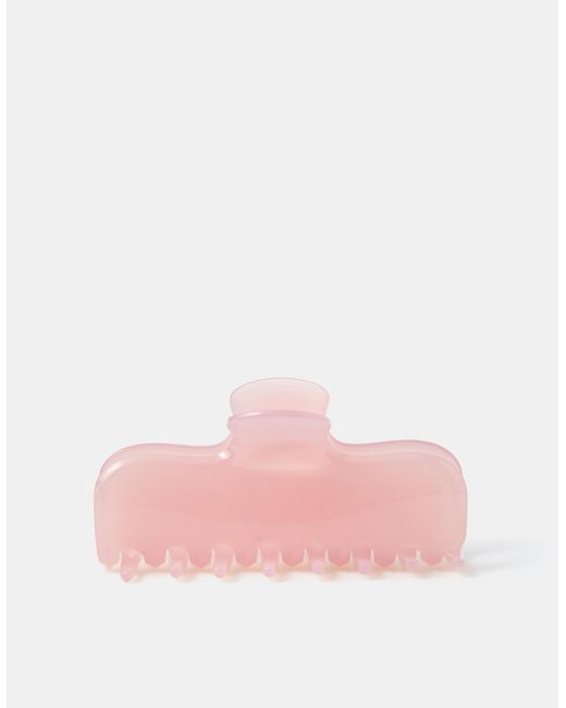 Accessorize Pink Glossy Claw Clip