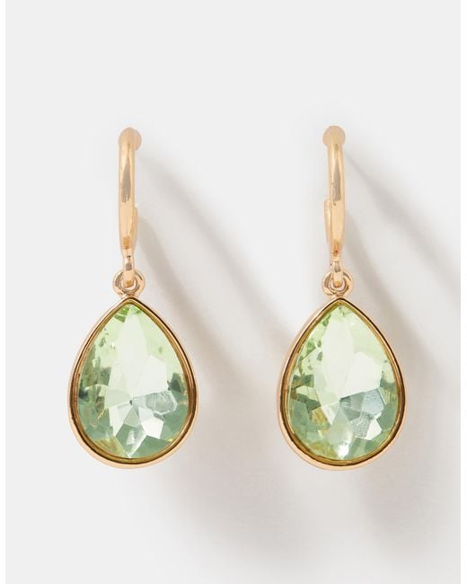 Accessorize Multicolor Gemstone Drop Earrings