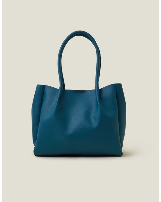 Accessorize Blue Women's Soft Shoulder Bag Teal
