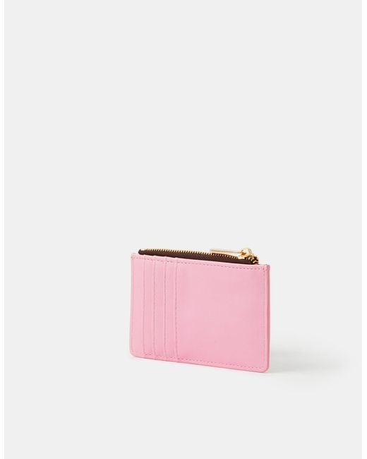 Accessorize Pink Love You A Latte Card Holder