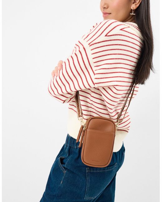 Accessorize Pink Double Pouch Phone Bag